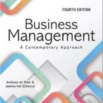 Business Management: A Contemporary Approach