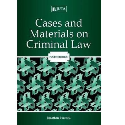 Cases & Materials on Criminal Law 4ed